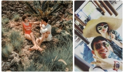 Đại gia Minh Nhựa đăng ảnh du lịch 'tình bể bình' cùng vợ trẻ