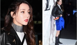 Loạt ảnh chụp lén 'gây bão' của Địch Lệ Nhiệt Ba