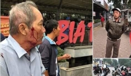 Hà Nội: Cụ ông U80 bị lái xe ôm hành hung gây phẫn nộ