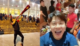 Sao Việt phấn khích trước bàn thắng của tuyển Việt Nam tại vòng loại World Cup 2022