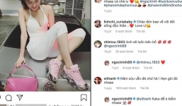 Ngọc Trinh đáp trả gắt khi bị đồng nghiệp hỏi chuyện sinh con hậu chia tay