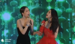 Ngọc Trinh song ca cùng Chi Pu, khản giả 'sởn da gà'