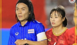 Loạt ảnh chế so bì nhan sắc cầu thủ Thái và hoa khôi tuyển Việt Nam gây 'bão'