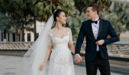 MC Hoàng Oanh lộ bụng to bất thường giữa tin đồn mang bầu