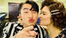 Sơn Tùng M-TP và đàn chị Thu Phương diễn lại cảnh hôn sau 4 năm tái ngộ