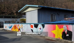 Quê hương Park Hang-seo tràn ngập tranh tôn vinh tuyển Việt Nam