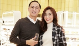 Tăng Thanh Hà khoe nhan sắc đỉnh cao cạnh ông xã