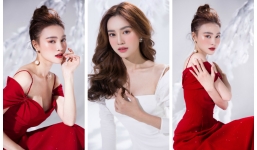 Ninh Dương Lan Ngọc hờ hững khoe vai trần hút mắt trong bộ ảnh mới