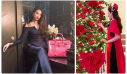 Nhan sắc Phạm Hương thăng hạng sau khi sang Mỹ sinh con