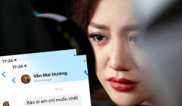 Văn Mai Hương buồn bã muốn tự tử sau khi bị tung clip nóng lên MXH