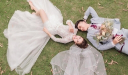 Vợ Phan Văn Đức khoe bộ ảnh cưới với lượt like kỷ lục, dân tình chỉ chú ý điều này