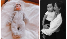 Hết khoe ảnh kim cương, Phạm Hương lại gây 'sốt' khi khoe chân dung quý tử