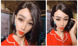 Chiếm sóng Hồ Ngọc Hà, Hải Triều gây khiếp đảm với gương mặt như xà tinh