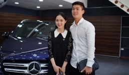 Duy Mạnh và Quỳnh Anh 'chơi lớn' sắm xe sang 2 tỷ trước khi về chung một nhà