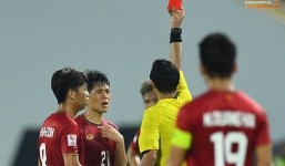 Báo Thái hả hê với tấm thẻ đỏ của Đình Trọng trong trận với U23 Triều Tiên
