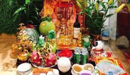 Mâm cúng vía Thần tài đầy đủ, chuẩn nhất rước tài lộc cả năm