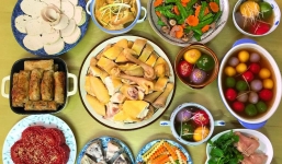 Mâm cúng rằm tháng giêng đầy đủ, chuẩn nhất