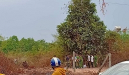 Bình Dương: Tá hoả phát hiện bộ xương người ở bãi đất trống