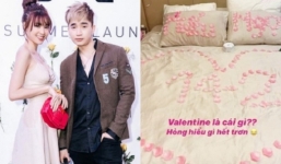 Ninh Dương Lan Ngọc lộ ảnh 'giường chiếu' đầy hoa hồng lãng mạn cùng với Chi Dân