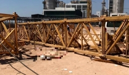 Sập giàn giáo ở Bình Dương, 3 người tử vong