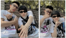 Sơn Tùng M-TP gây sốt khi xuất hiện chung khung hình với em trai