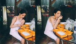 Ngọc Trinh dù ngập trong đồ hiệu tiền tỷ vẫn để lộ thứ quê mùa, nhìn đã chán