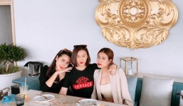 Hoàng Thùy Linh 'chặt đẹp' đàn chị Lưu Hương Giang, Lã Thanh Huyền khi ở chung hình