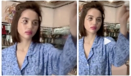 Ngọc Trinh để lộ hình ảnh khiếp đảm phía sau thân hình bốc lửa