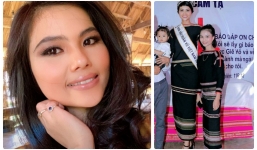 Lộ chân dung hiếm hoi em gái H'Hen Niê, nhan sắc gây ngỡ ngàng