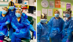 3 y tá Anh nhiễm Covid-19 vì dùng túi rác làm đồ bảo hộ