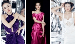 Ninh Dương Lan Ngọc khoe vai trần gợi cảm, lộ chi tiết gây tò mò