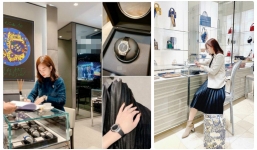 Ly Kute khiến dân tình ngưỡng mộ với lối sống ngập trong đồ hiệu