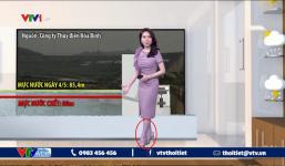 Nữ MC nhà đài kỳ cựu gặp sự cố 'tím người' xôn xao MXH