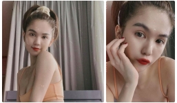 Ngọc Trinh khoe vòng 3 bốc lửa khiến dân tình 'nóng mắt'