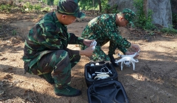 Bay flycam truy bắt hung thủ vượt ngục trên đèo Hải Vân