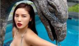 Kỳ Duyên hở bạo khiến fan thót tim với vòng 1 căng tràn 'nhức mắt'