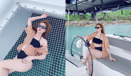 Khoe ảnh nóng bỏng, Hoàng Thùy Linh bị fan chỉ ra chi tiết 'nhức mắt'