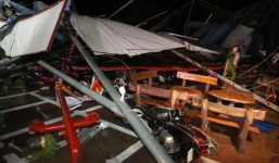 Hiện trường vụ sập nhà xưởng khiến 3 người chết, 18 người bị thương 