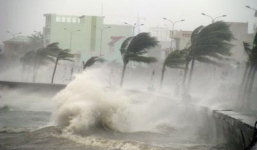 Bão số 1 giật cấp 12, di chuyển với vận tốc 90km/h