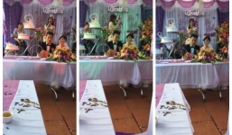 MC quốc dân cứu chủ rể bàn thua đau vì phát biểu kém duyên của người yêu cũ