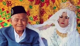 Cuộc sống lạ lùng của cụ ông 100 tuổi và vợ trẻ mới đôi mươi 