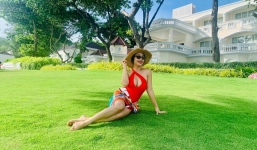 Tình cũ Trường Giang hiếm hoi lộ vòng 1 nóng bỏng