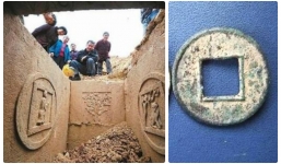 Đào đất xây nhà vệ sinh, vô tình mở cửa 'mật thất' chứa mộ cổ có kho báu khủng