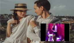 Hiếm hoi mới thấy Hồ Ngọc Hà phũ thế này: Gạt tay bạn trai khi đang tình tứ trước ống kính