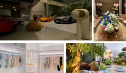 Khoe một góc sưởi nắng của ái nữ, Đàm Thu Trang đã hé lộ cơ ngơi hoành tráng khiến dân tình tròn mắt