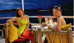 Chân dài từng được siêu xe Đặng Lê Nguyên Vũ đón đưa lộ hình ảnh 'tình bể bình' với người tình đồng tính