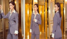 Nàng hậu từng được siêu xe bạc tỷ Đặng Lê Nguyên Vũ đón đưa khoe ảnh khí chất 'tổng tài', dân tình chỉ biết đổ rạp