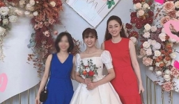 Chân dài được từng được dàn xế sang bạc tỷ đón đưa trong lễ ăn hỏi bị chỉ trích vì 'chơi trội kém duyên' ở đám cưới bạn