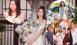 Chân dài từng được xế sang Đặng Lê Nguyên Vũ đón đưa hạnh phúc đón sinh nhật tuổi 24, nhan sắc gây ngỡ ngàng