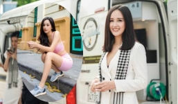 Bóng hồng xế sang Đặng Lê Nguyên Vũ đón đưa khoe đường cong mướt mải, dân tình chỉ biết đỏ mặt